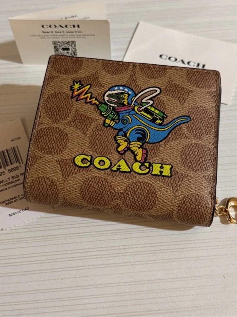 Coach Rexy signature collection wallet *nwt!!! - Picture 1 of 11